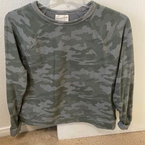 Camo Crewneck